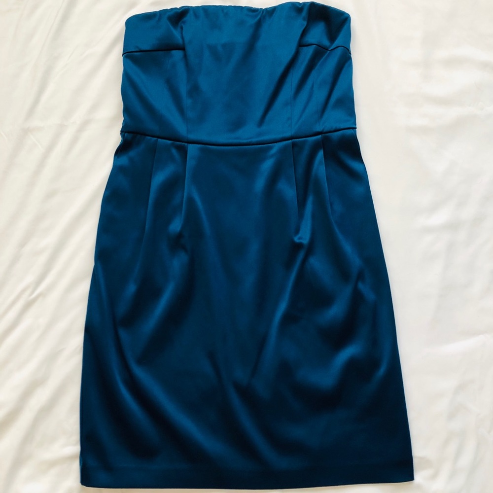 Express Strapless Cocktail Dress